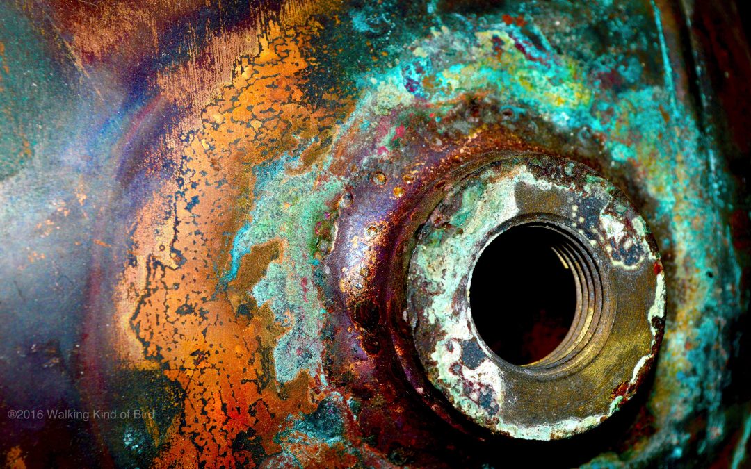 Old Espresso Machine Boiler